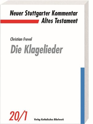 cover image of Die Klagelieder